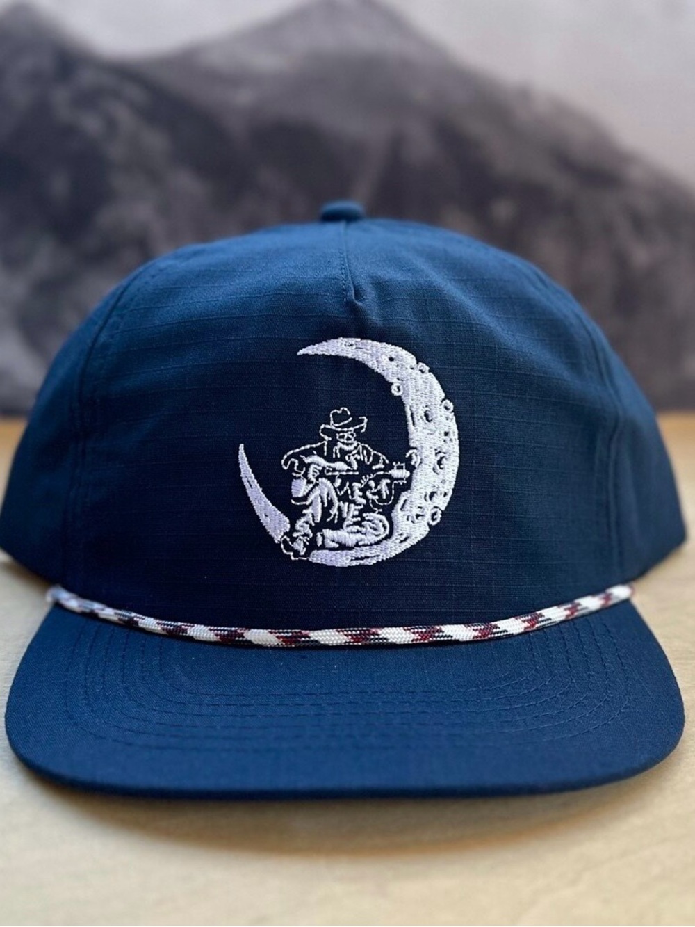 Cowboy Moon Picker Rope Hat - Picture 3 of 4